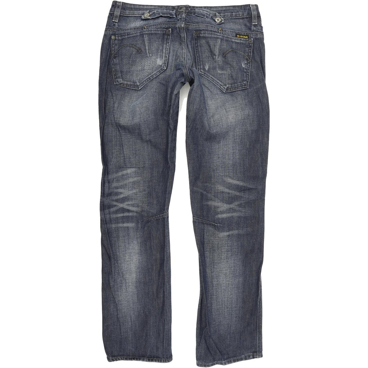 G-Star Women Blue Straight Regular Jeans W30 L30