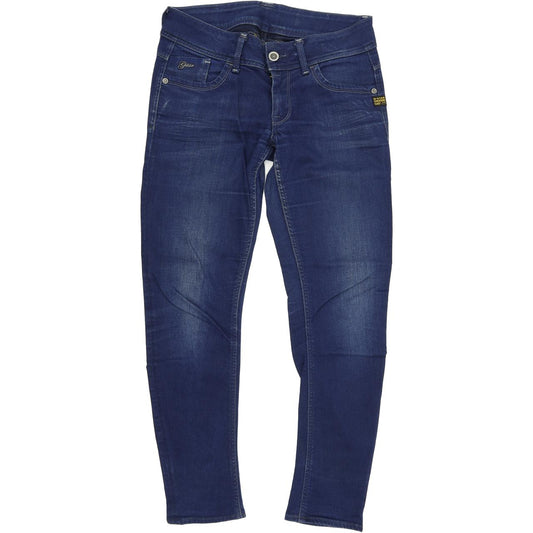 G-Star Lynn Women Blue Tapered Slim Stretch Jeans W30 L30
