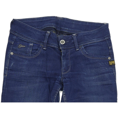 G-Star Lynn Women Blue Tapered Slim Stretch Jeans W30 L30