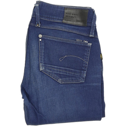 G-Star Lynn Women Blue Tapered Slim Stretch Jeans W30 L30