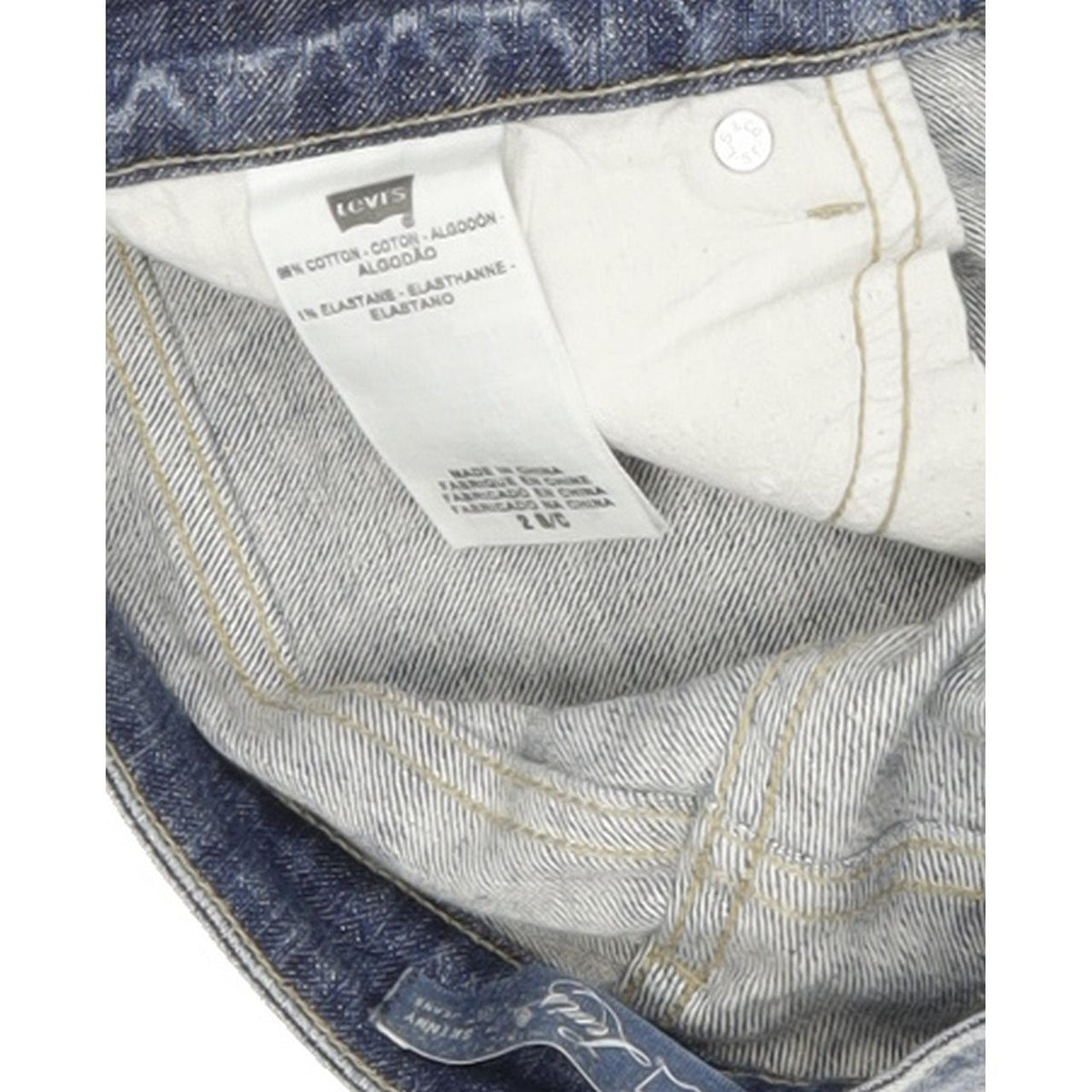 Levi's 531 Women Blue Skinny Slim Stretch Jeans W27 L30