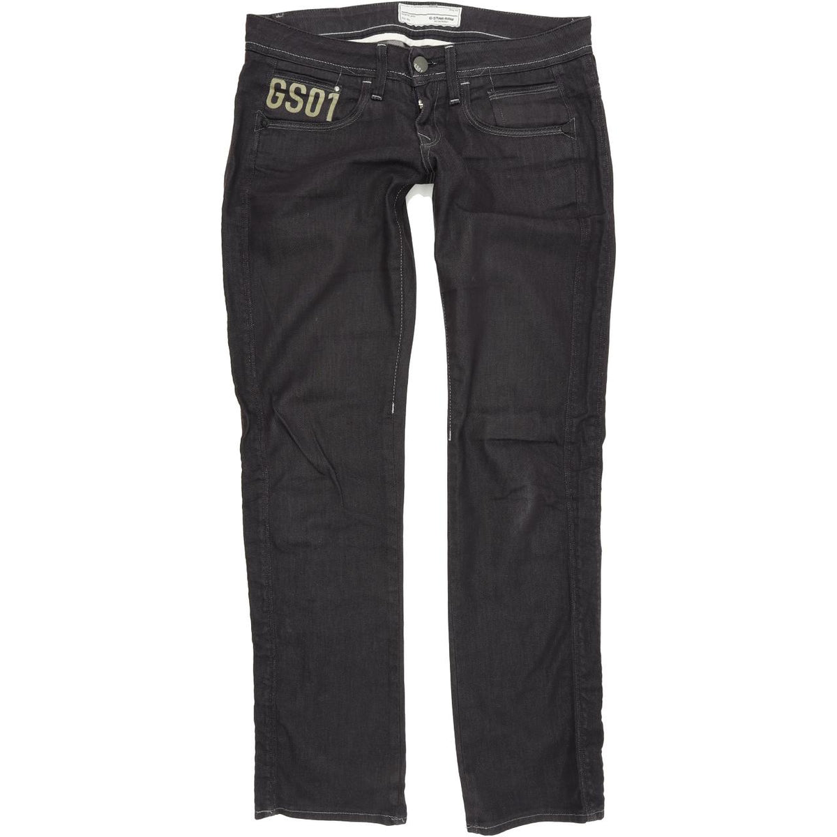 G-Star Saville Women Blue Skinny Slim Stretch Jeans W28 L32