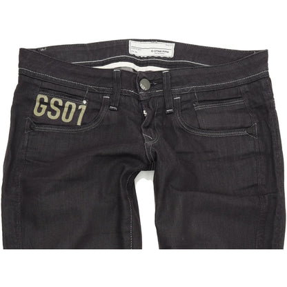 G-Star Saville Women Blue Skinny Slim Stretch Jeans W28 L32
