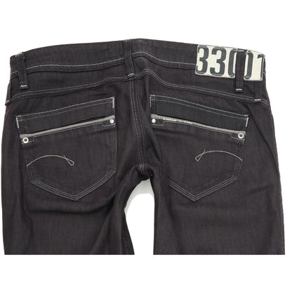 G-Star Saville Women Blue Skinny Slim Stretch Jeans W28 L32