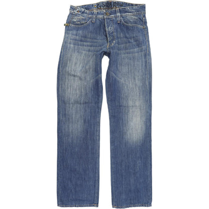 G-Star Reese Men Blue Straight Regular Jeans W33 L34
