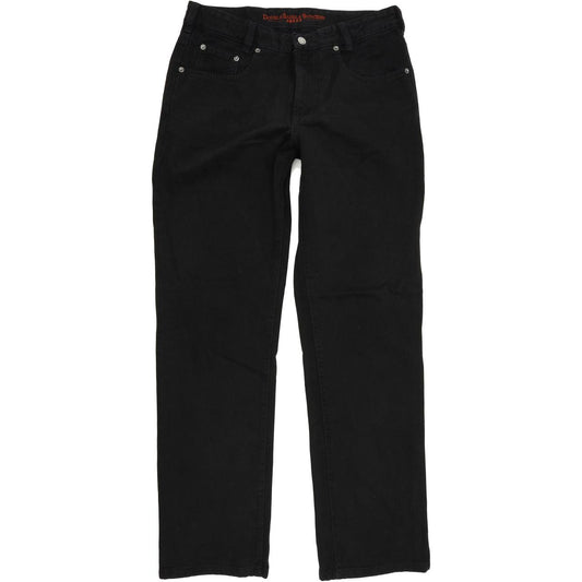 Joker Double Saddle Stitched Men Black Straight Regular Jeans W34 L34