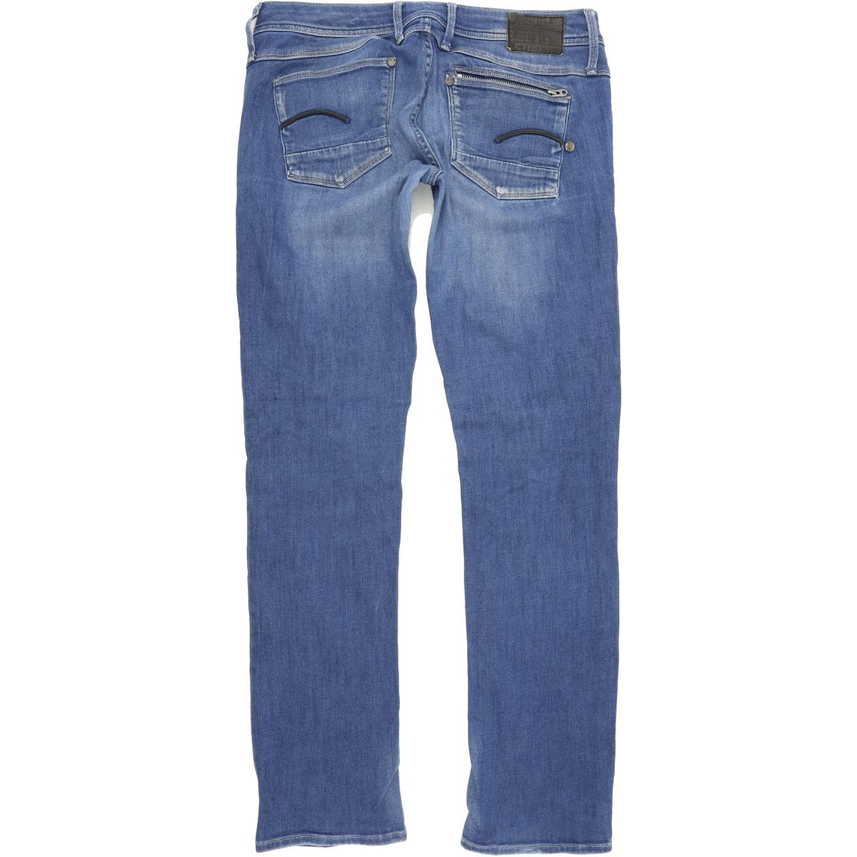 G-Star Attacc Women Blue Straight Regular Stretch Jeans W31 L32
