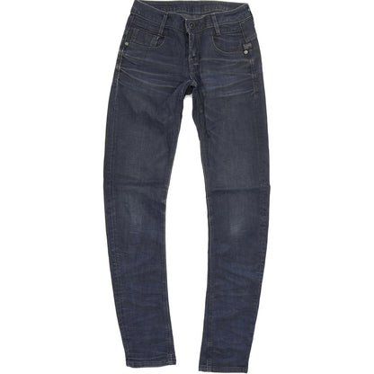 G-Star New Radar Women Blue Skinny Slim Stretch Jeans W24 L32
