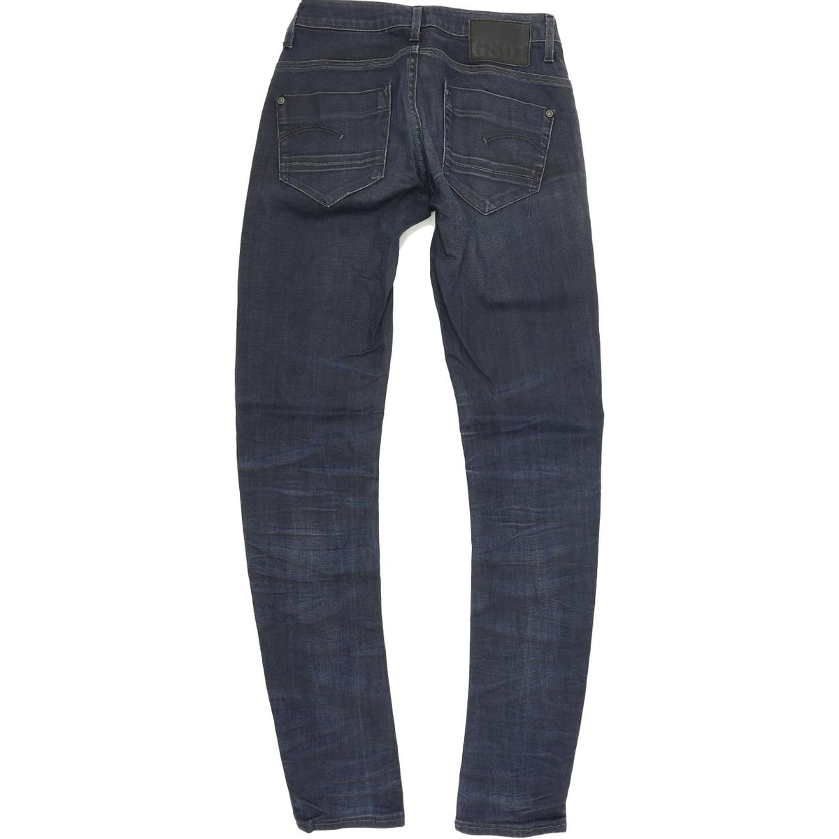 G-Star New Radar Women Blue Skinny Slim Stretch Jeans W24 L32
