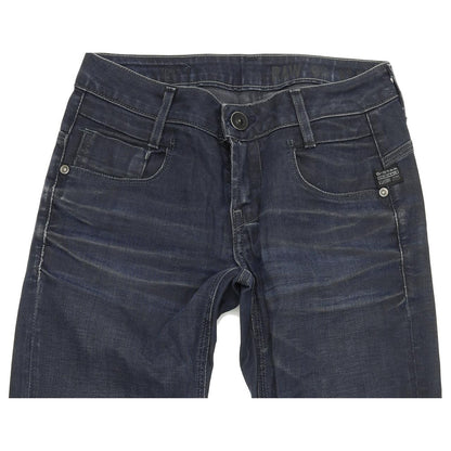 G-Star New Radar Women Blue Skinny Slim Stretch Jeans W24 L32