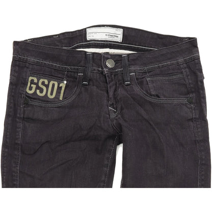 G-Star Saville Women Blue Straight Regular Stretch Jeans W29 L34
