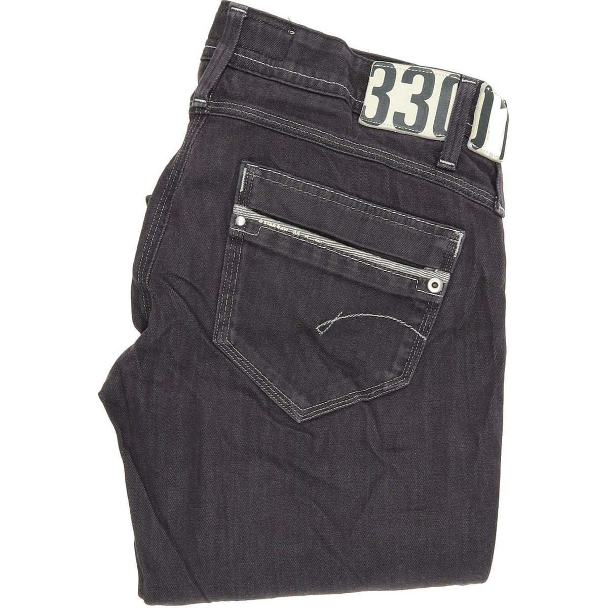 G-Star Saville Women Blue Straight Regular Stretch Jeans W29 L34