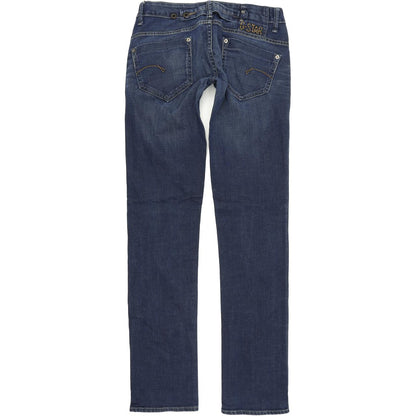 G-Star Midge Women Blue Straight Regular Stretch Jeans W27 L34