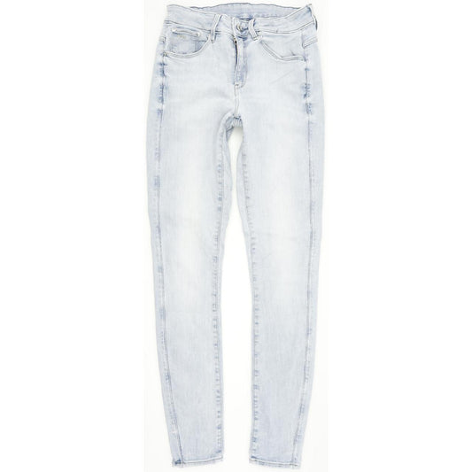 G-Star 3301 High  Men Blue Skinny Slim Stretch Jeans W28 L32