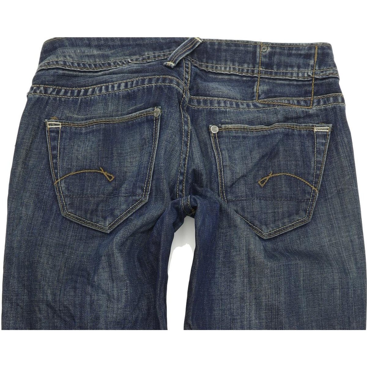 G-Star Core Women Blue Straight Regular Jeans W26 L32