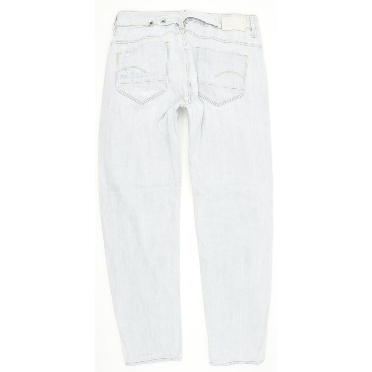G-Star Midge Low Women Blue Straight Regular Boyfriend Jeans W26 L28
