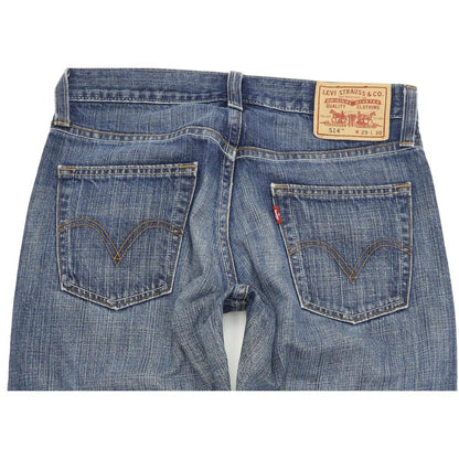 Levi's 514 Men Blue Straight Slim Jeans W29 L30
