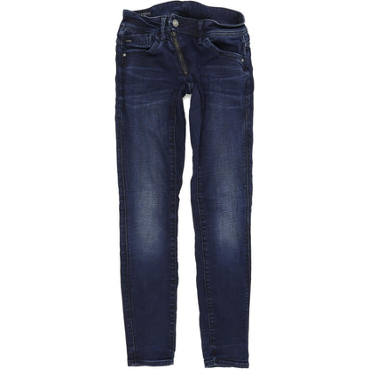 G-Star Lynn Mid Women Blue Skinny Slim Stretch Jeans W27 L30