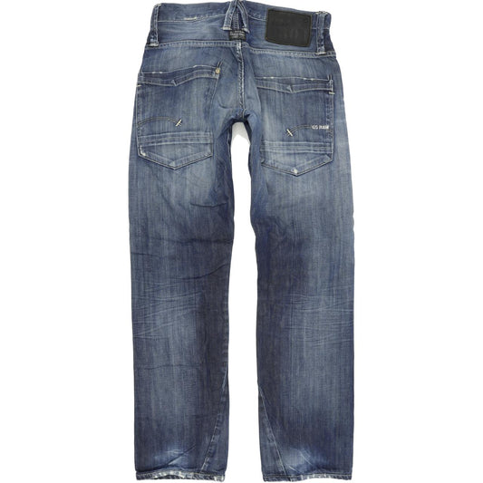 G-Star 3301 Men Blue Straight Regular Jeans W28 L30