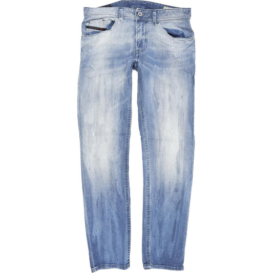 Diesel Thommer 081AS Men Blue Skinny Slim Stretch Jeans W32 L32