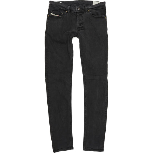Diesel Teppar Carrot 0886Z Men Charcoal Skinny Slim Stretch Jeans W30 L34