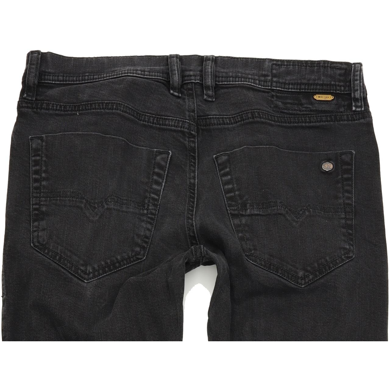 Diesel Teppar Carrot 0886Z Men Charcoal Skinny Slim Stretch Jeans W30 L34