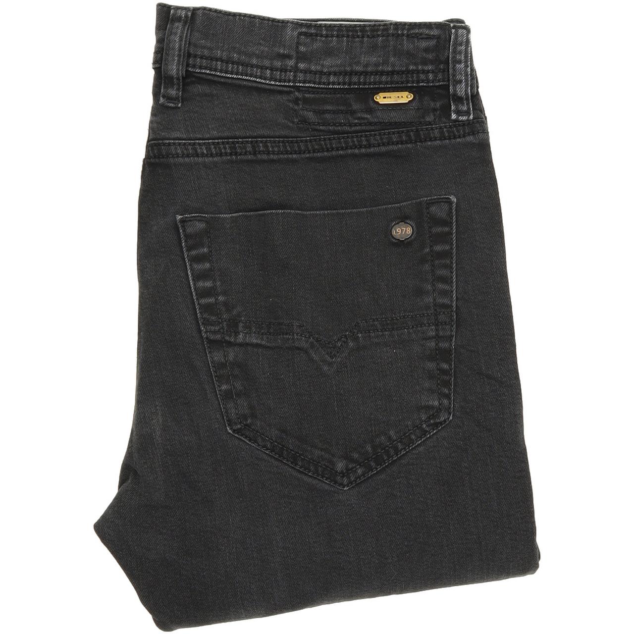 Diesel Teppar Carrot 0886Z Men Charcoal Skinny Slim Stretch Jeans W30 L34