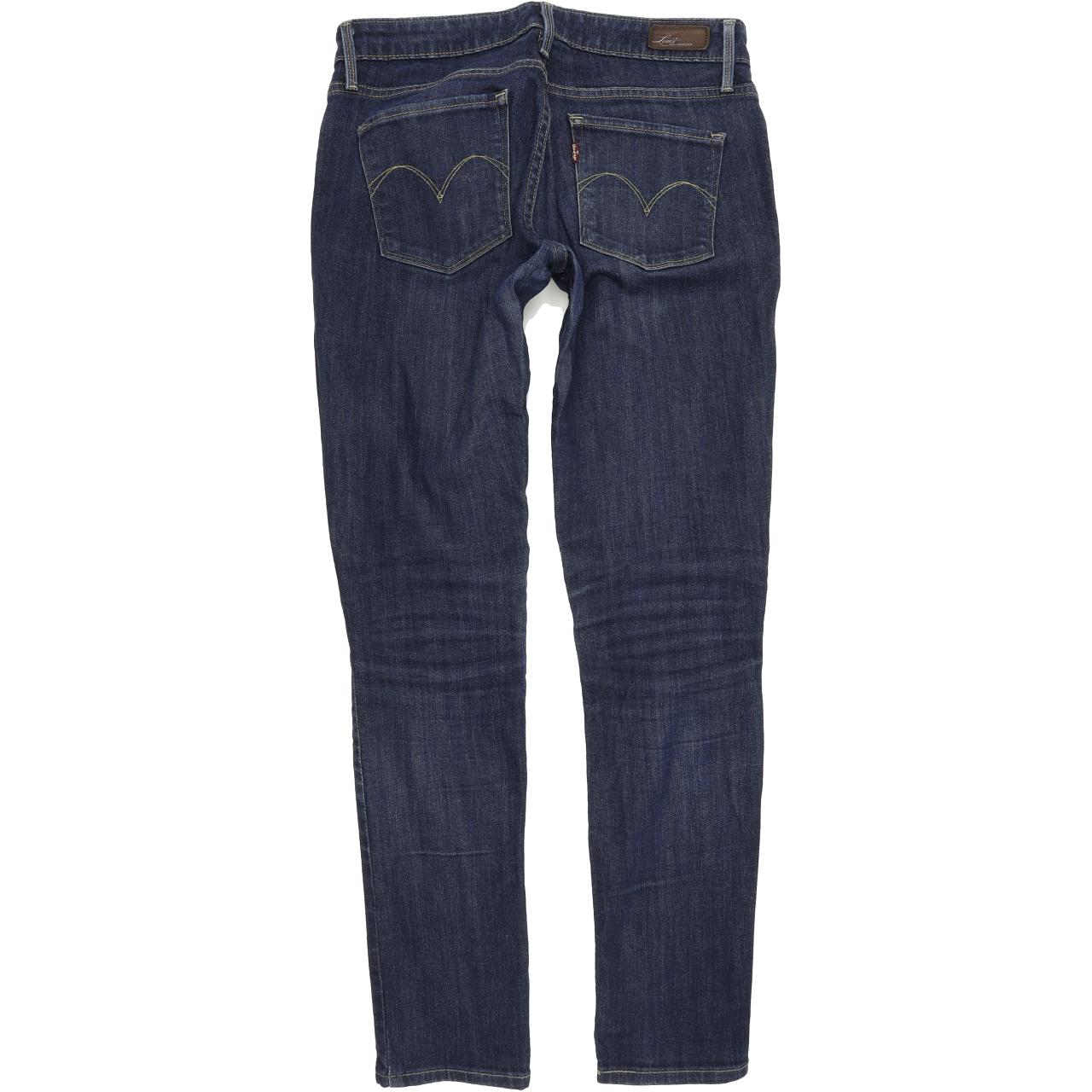 Levi's Demi Curve Women Blue Flared Slim Stretch Jeans W27 L31