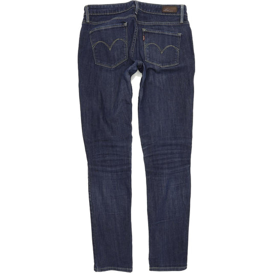 Levi's Demi Curve Women Blue Flared Slim Stretch Jeans W27 L31