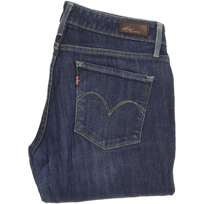 Levi's Demi Curve Women Blue Flared Slim Stretch Jeans W27 L31