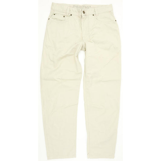 Joker Harlem Walker Men Beige Straight Regular Jeans W32 L30