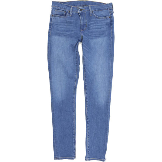 Levi's Women Blue Skinny Slim Stretch Jeans W28 L32