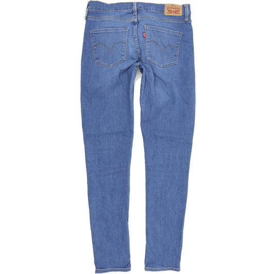 Levi's Women Blue Skinny Slim Stretch Jeans W28 L32