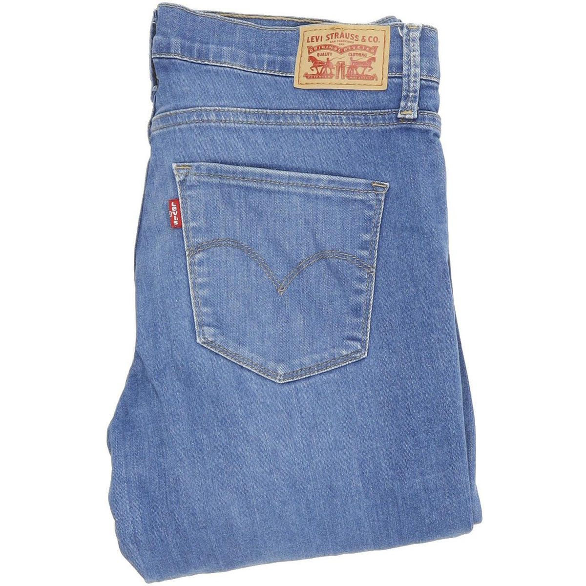Levi's Women Blue Skinny Slim Stretch Jeans W28 L32