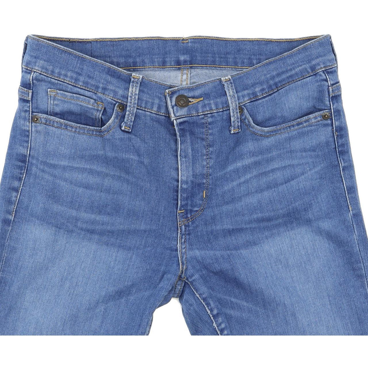 Levi's Women Blue Skinny Slim Stretch Jeans W28 L32