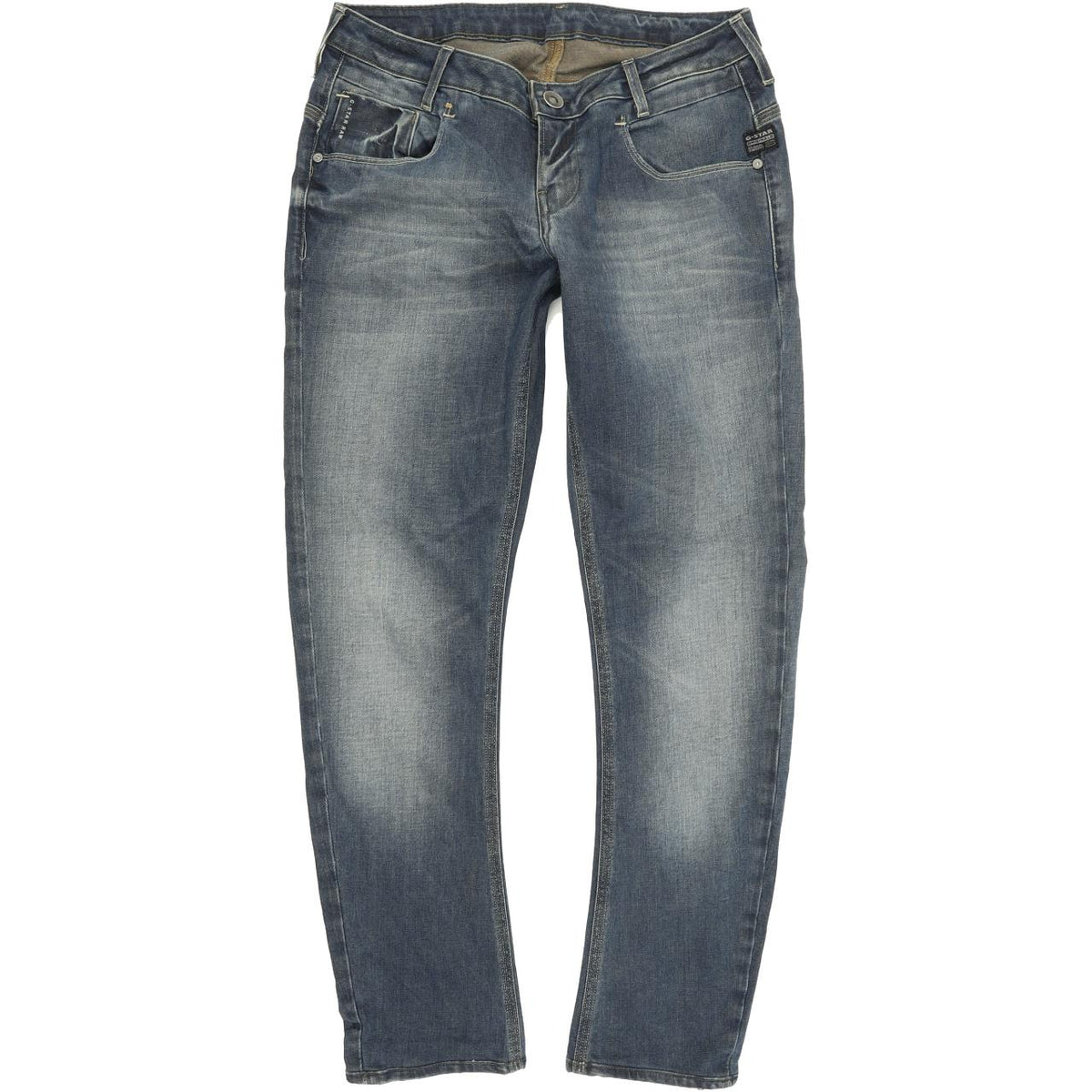 G-Star New Radar Women Blue Skinny Slim Jeans W29 L27