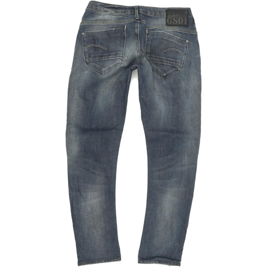 G-Star New Radar Women Blue Skinny Slim Jeans W29 L27