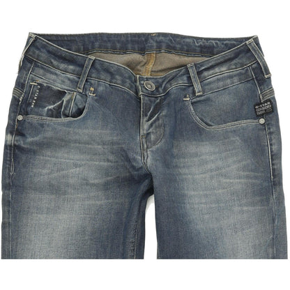 G-Star New Radar Women Blue Skinny Slim Jeans W29 L27