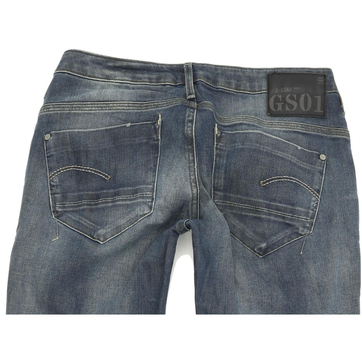 G-Star New Radar Women Blue Skinny Slim Jeans W29 L27