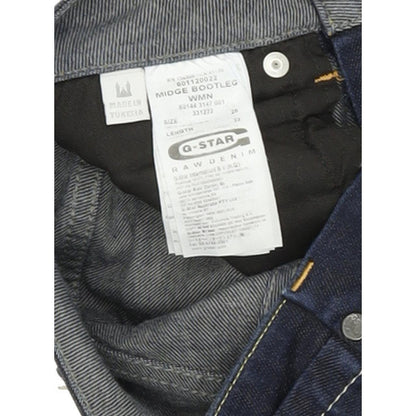 G-Star Midge Women Blue Straight Slim Stretch Jeans W25 L32