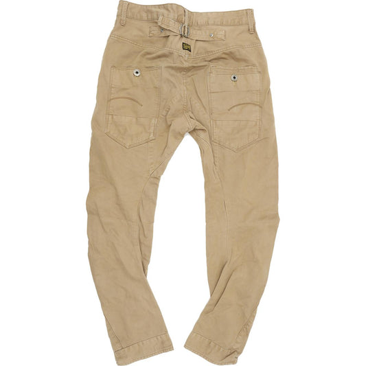 G-Star Alcatraz 3D Men Beige Tapered Loose Jeans W29 L28