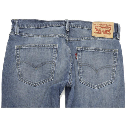 Levi's 511 Men Blue Skinny Slim Stretch Jeans W32 L32