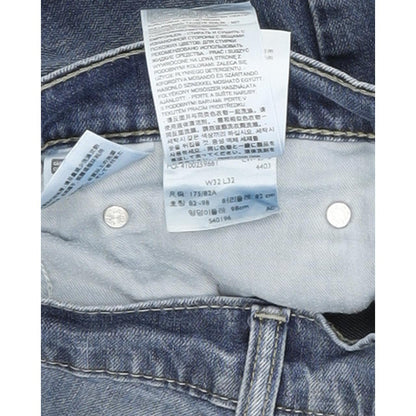 Levi's 511 Men Blue Skinny Slim Stretch Jeans W32 L32