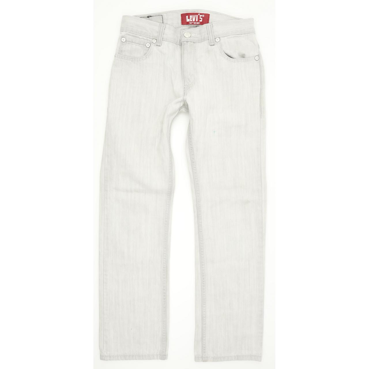Levi's 511 Men Grey Skinny Slim Jeans W27 L27