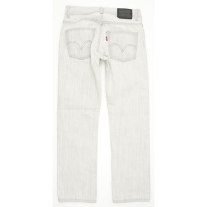 Levi's 511 Men Grey Skinny Slim Jeans W27 L27