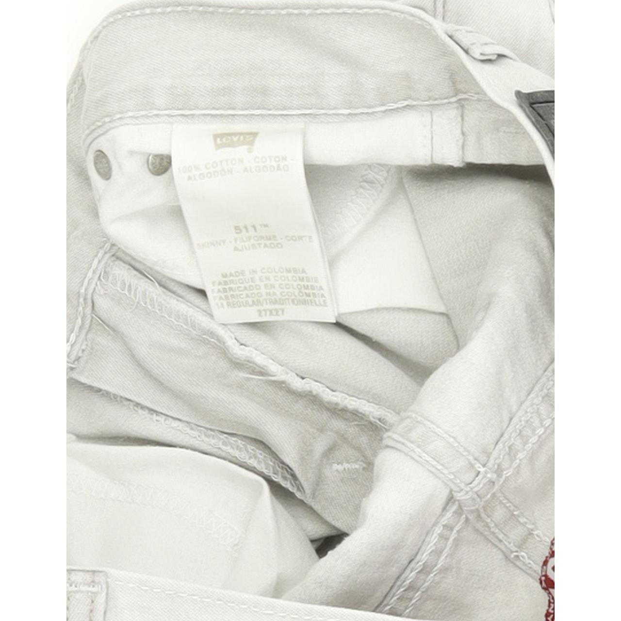 Levi's 511 Men Grey Skinny Slim Jeans W27 L27