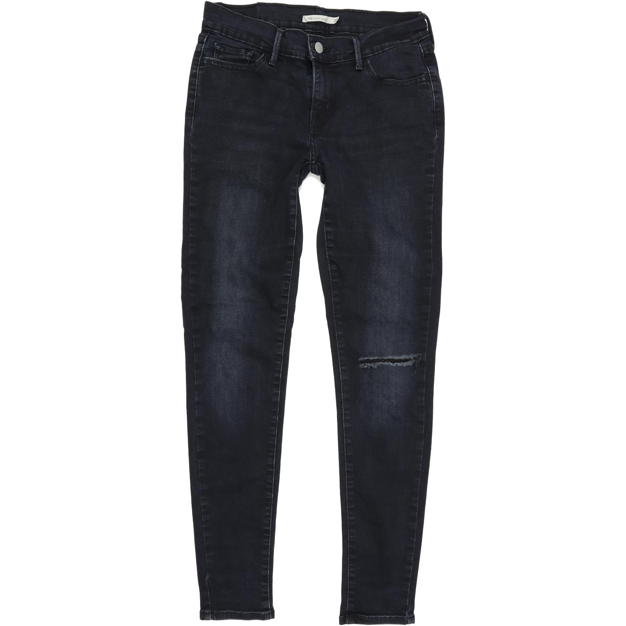 Levi's 710 Women Blue Skinny Slim Stretch Jeans W29 L30