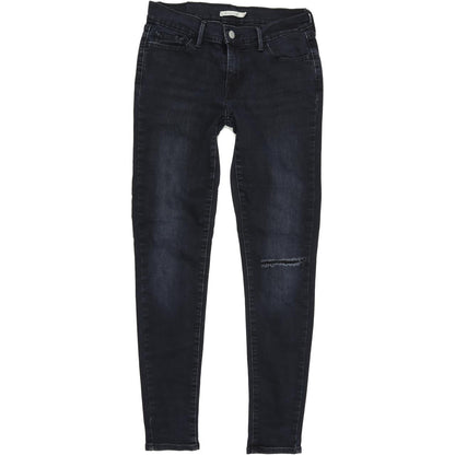 Levi's 710 Women Blue Skinny Slim Stretch Jeans W29 L30