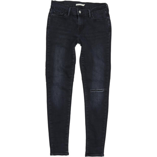 Levi's 710 Women Blue Skinny Slim Stretch Jeans W29 L30