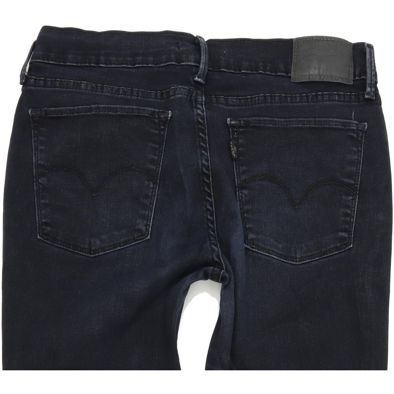 Levi's 710 Women Blue Skinny Slim Stretch Jeans W29 L30